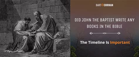 did john the baptist write any books of the bible: Exploring the Biblical Literature and John the Baptist's Role